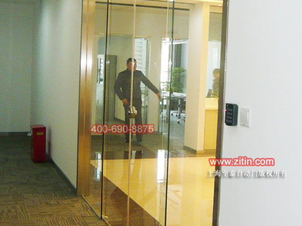 Shanghai card-swipe automatic door, card-swipe sensor door